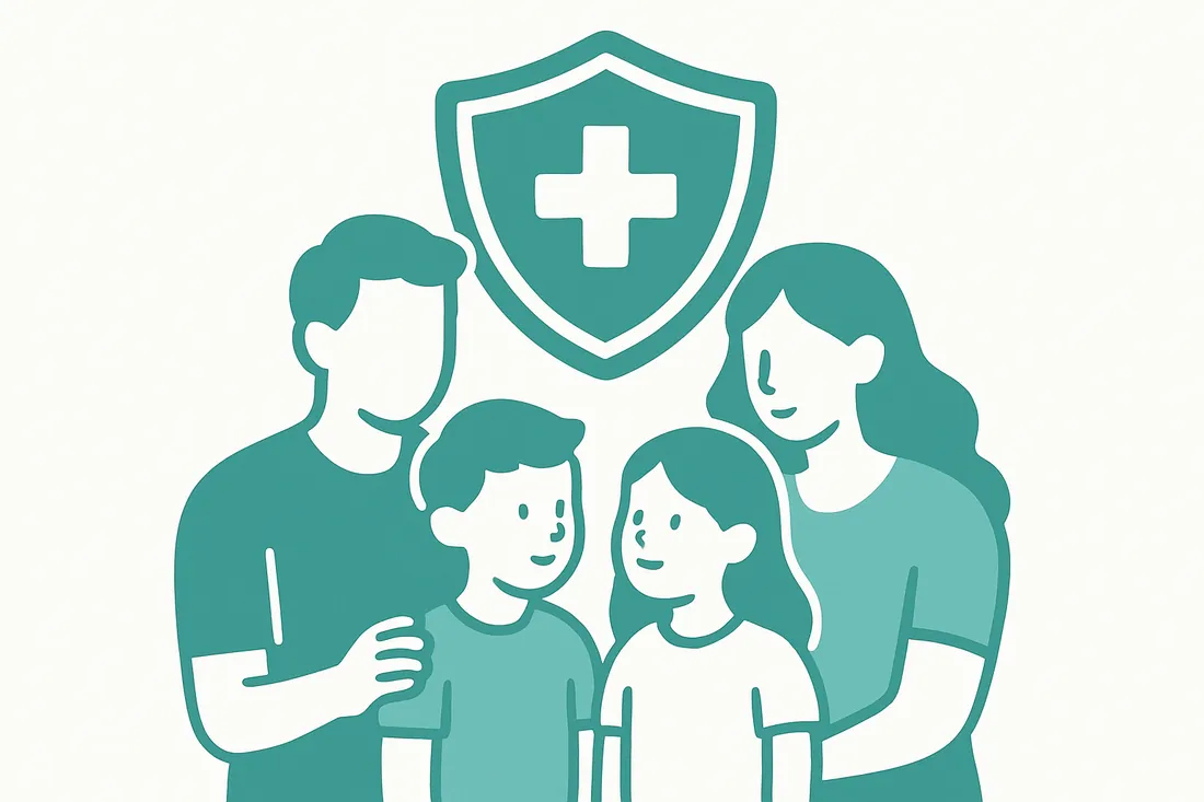 Ilustração: Planos de Saúde Familiares